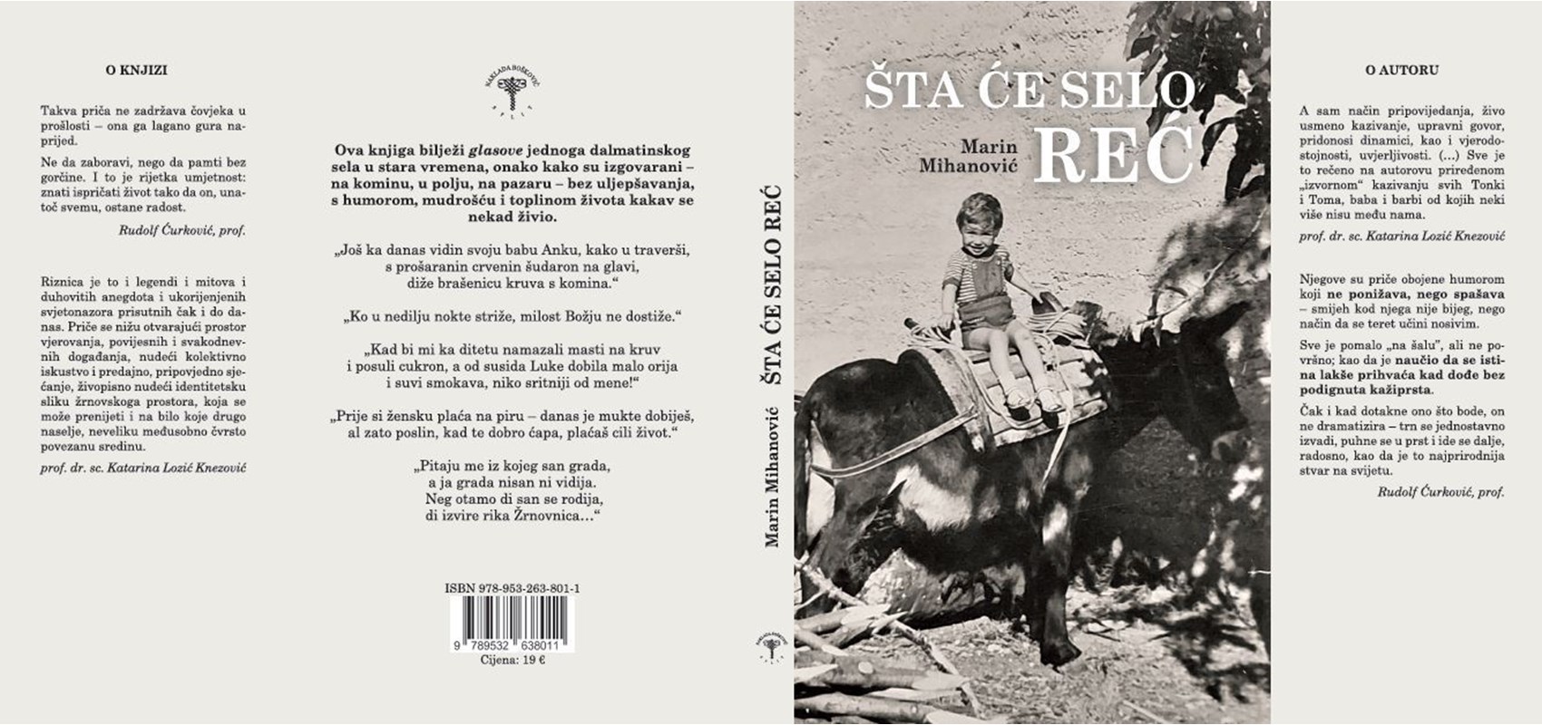 PROMOCIJA KNJIGE: Ako vas zanima 'Što će selo reć', svakako dođite do Sveučilišne galerije